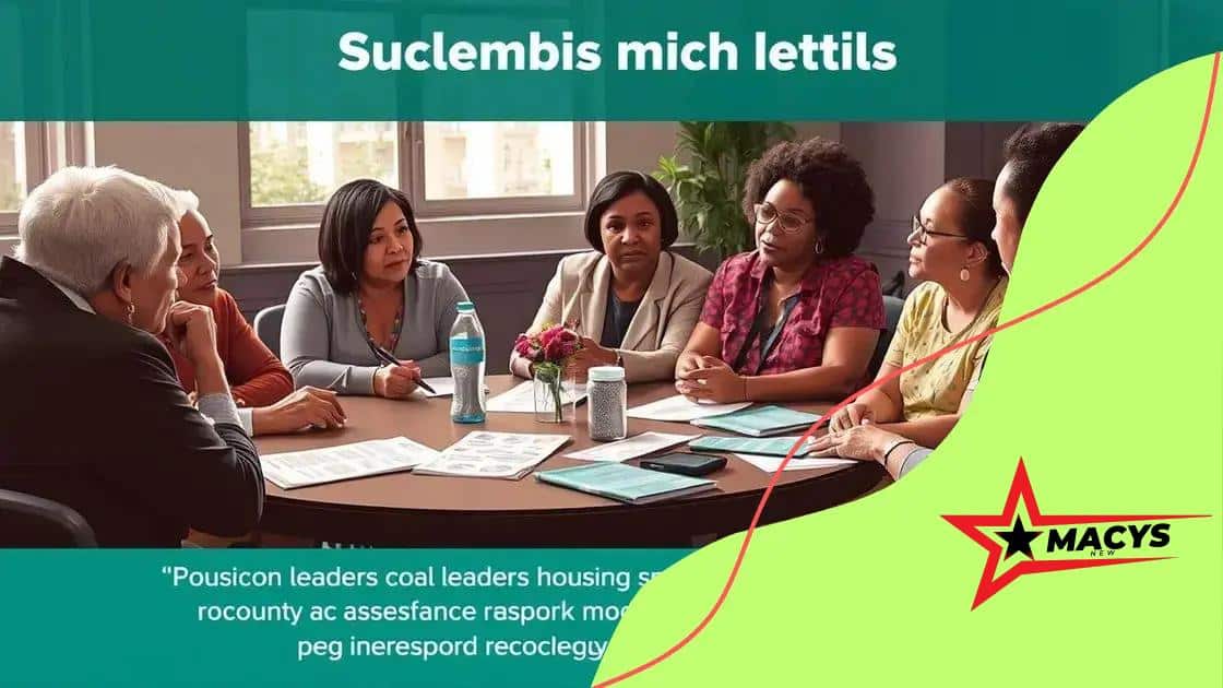 The role of community programs in support
