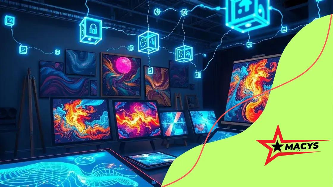 Benefits of blockchain for artists