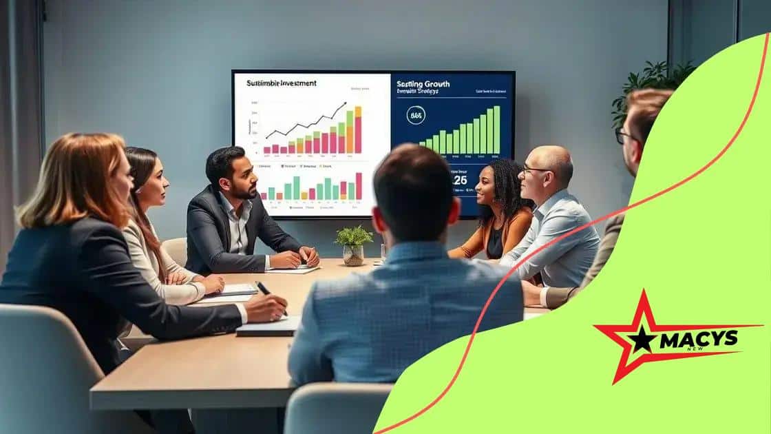 The benefits of sustainable investment strategies